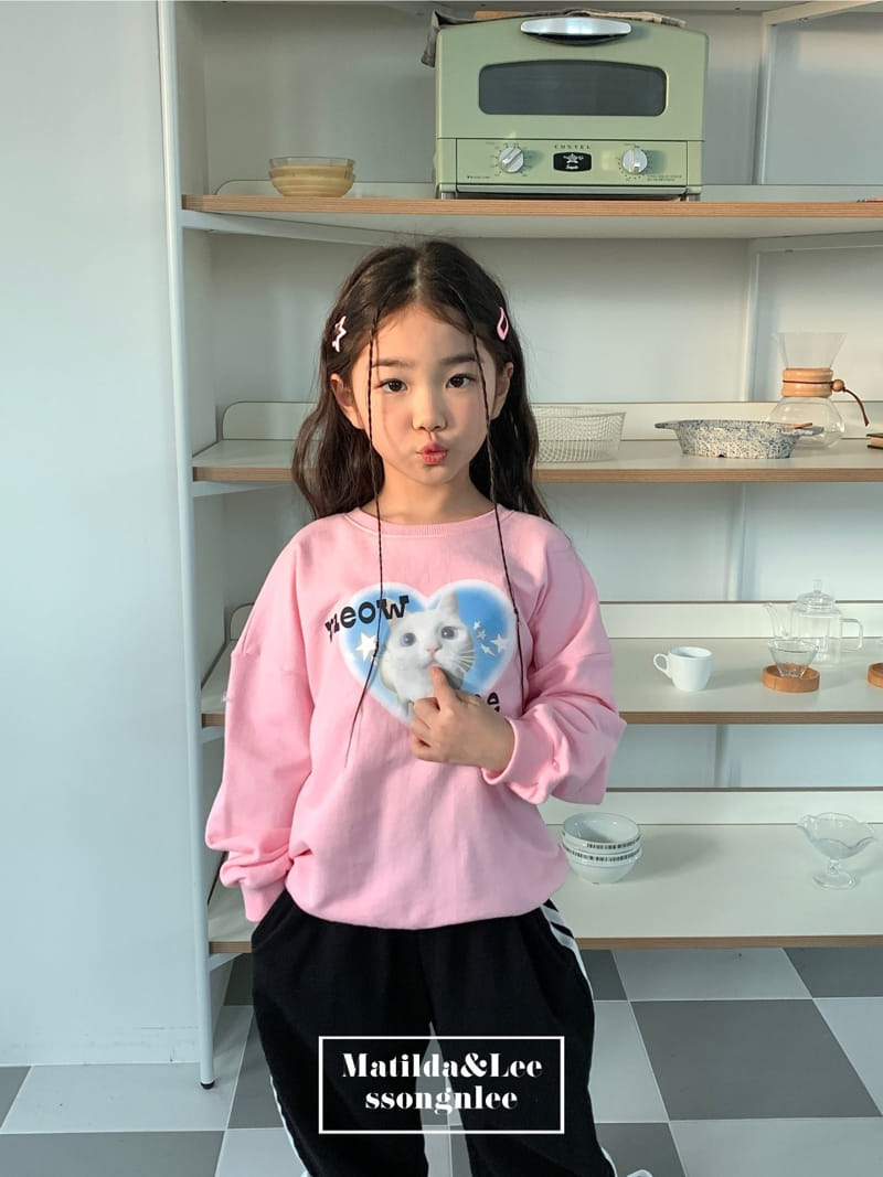 Matilda & Lee - Korean Children Fashion - #todddlerfashion - Miyawoo Cat Sweatshirt - 3