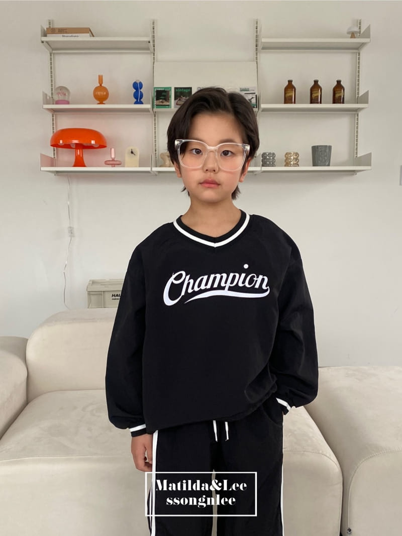 Matilda & Lee - Korean Children Fashion - #todddlerfashion - Windbreak Sweatshirt - 2