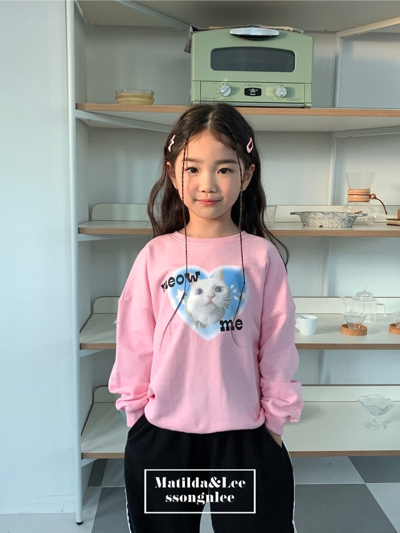 Matilda & Lee - Korean Children Fashion - #todddlerfashion - Miyawoo Cat Sweatshirt - 4