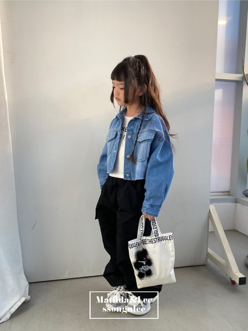 Matilda & Lee - Korean Children Fashion - #toddlerclothing - Matilda Denim Jacket