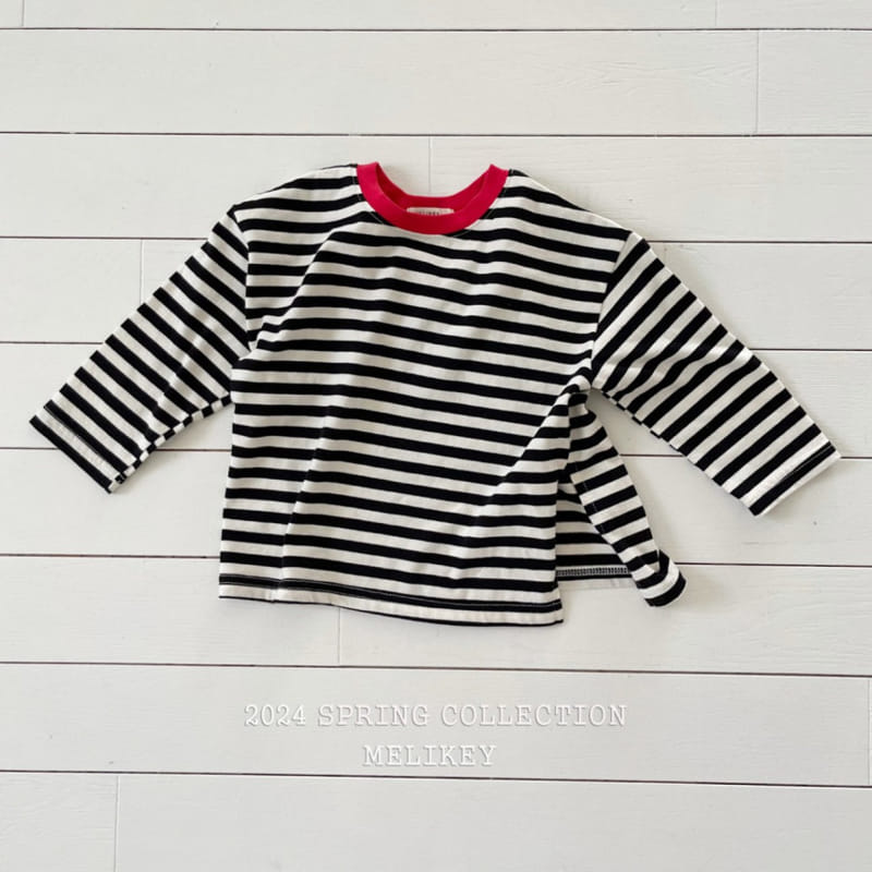 Melikey - Korean Children Fashion - #Kfashion4kids - Dan Slit Tee