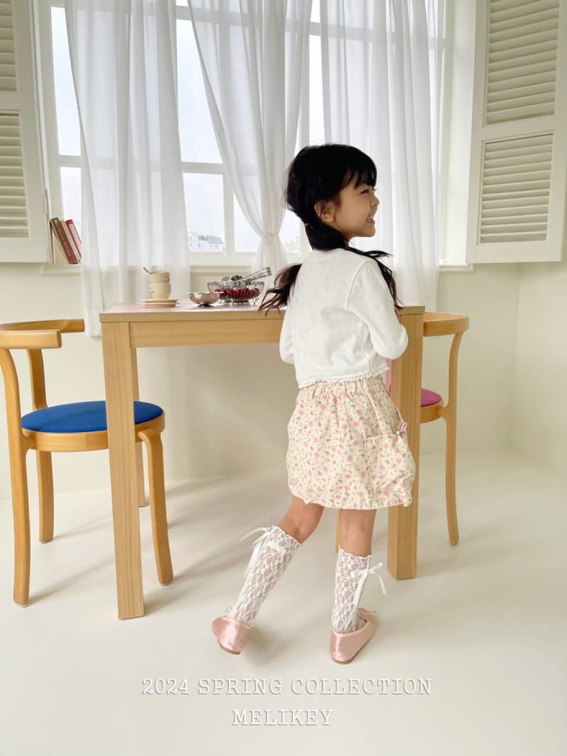 Melikey - Korean Children Fashion - #Kfashion4kids - Flower Pumpkin Pocket Skirt - 11
