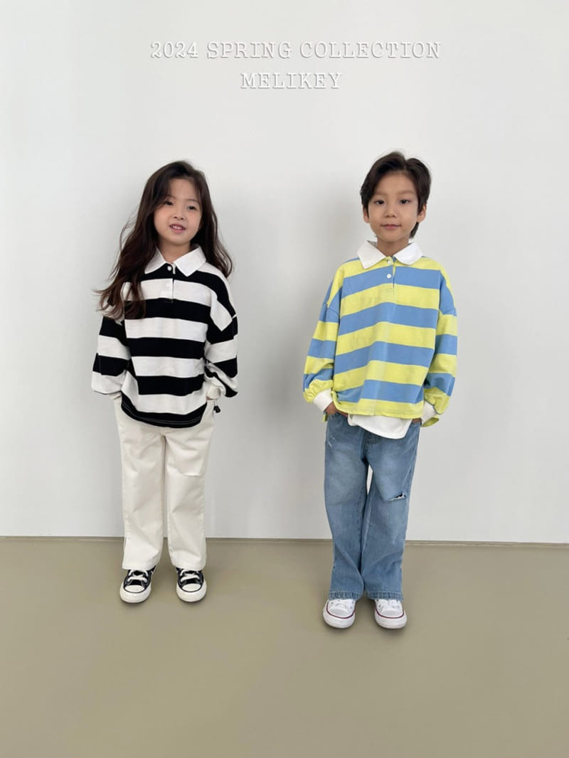 Melikey - Korean Children Fashion - #Kfashion4kids - Vintage Slit Pants - 10