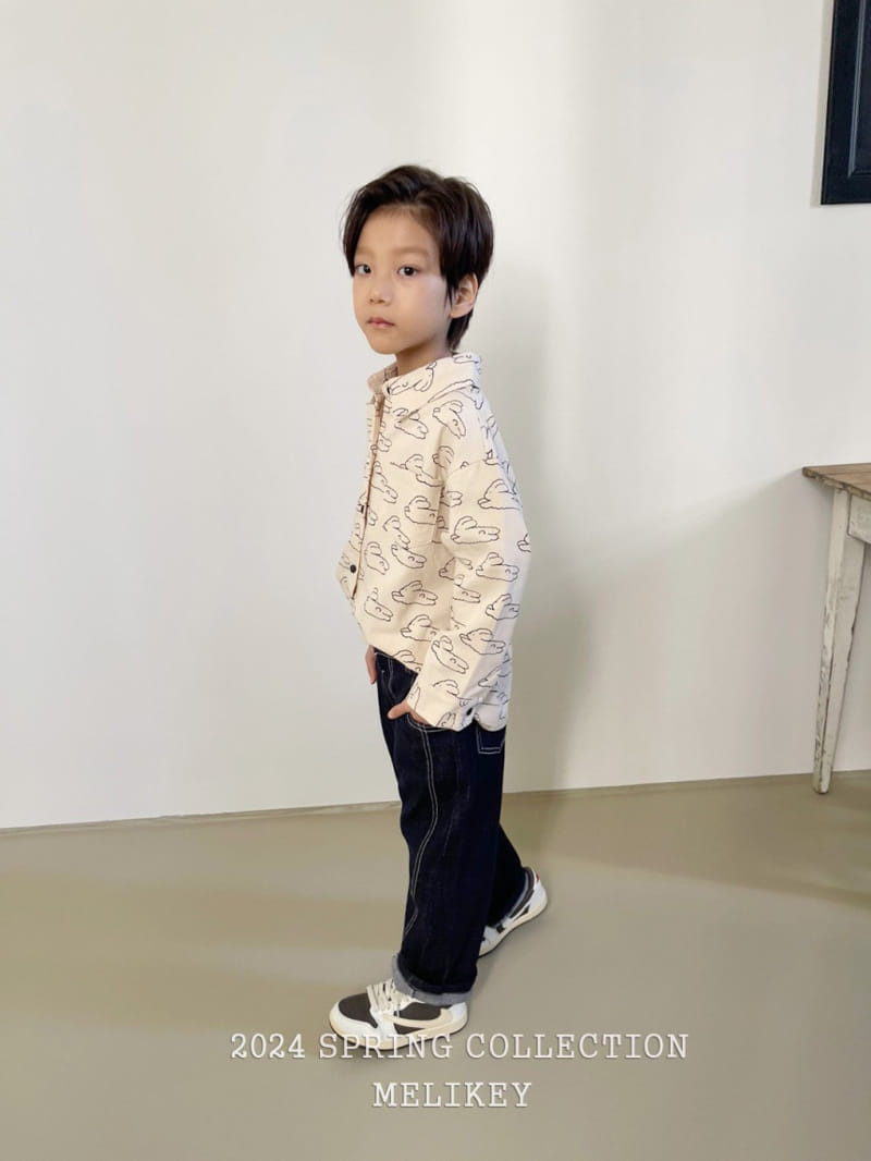 Melikey - Korean Children Fashion - #Kfashion4kids - Cloud Rabbit Tee - 9