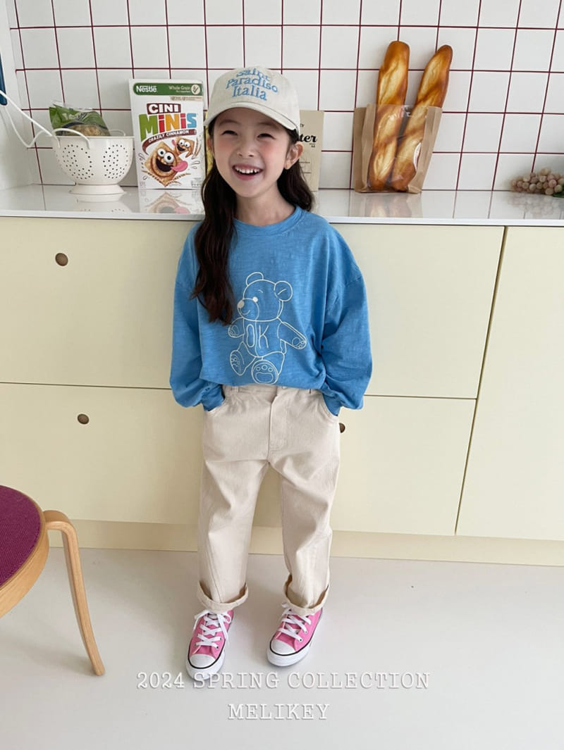 Melikey - Korean Children Fashion - #Kfashion4kids - OK Bear Tee - 6