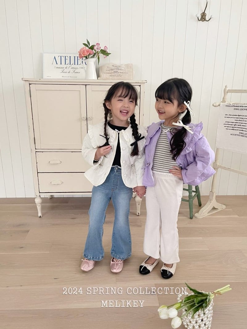Melikey - Korean Children Fashion - #childofig - Spring Rib Boots Cut Pants - 8