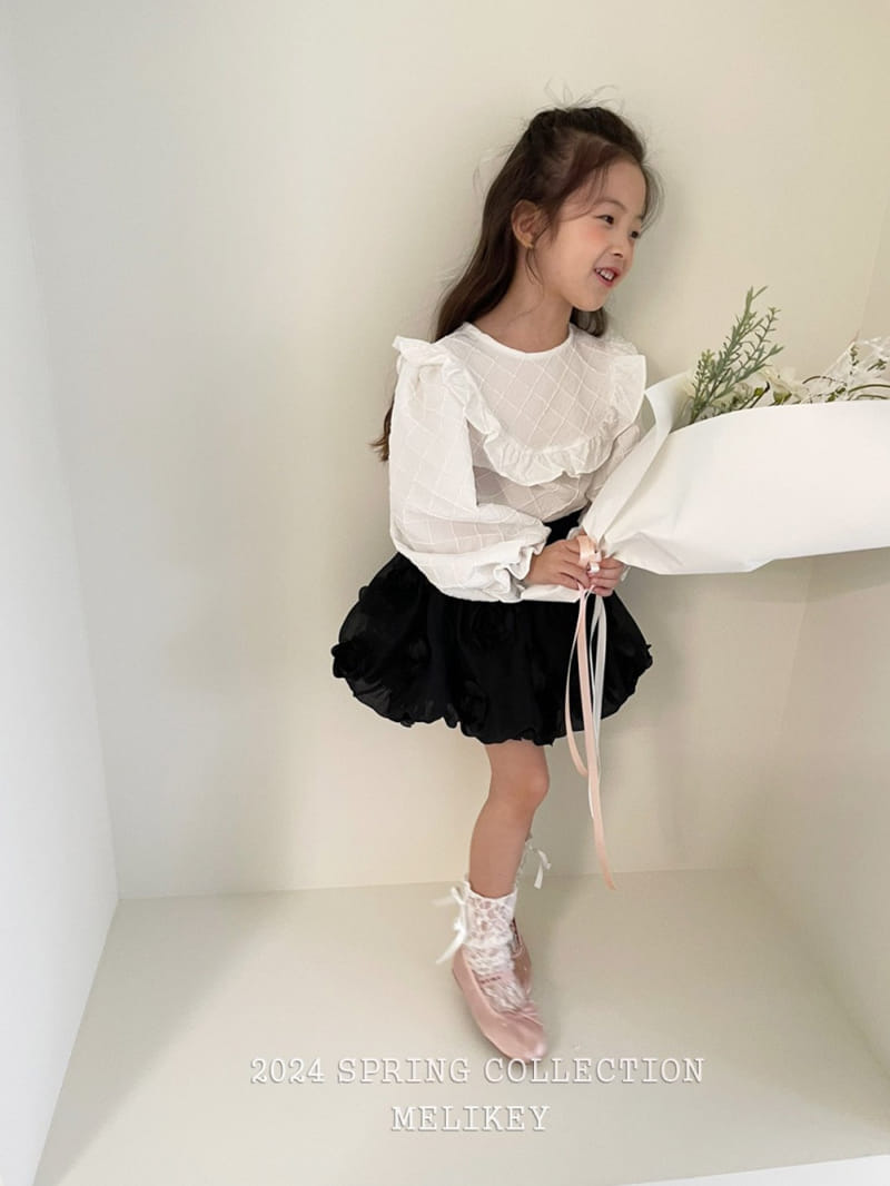 Melikey - Korean Children Fashion - #stylishchildhood - Rose Pumpkin Skirt - 4