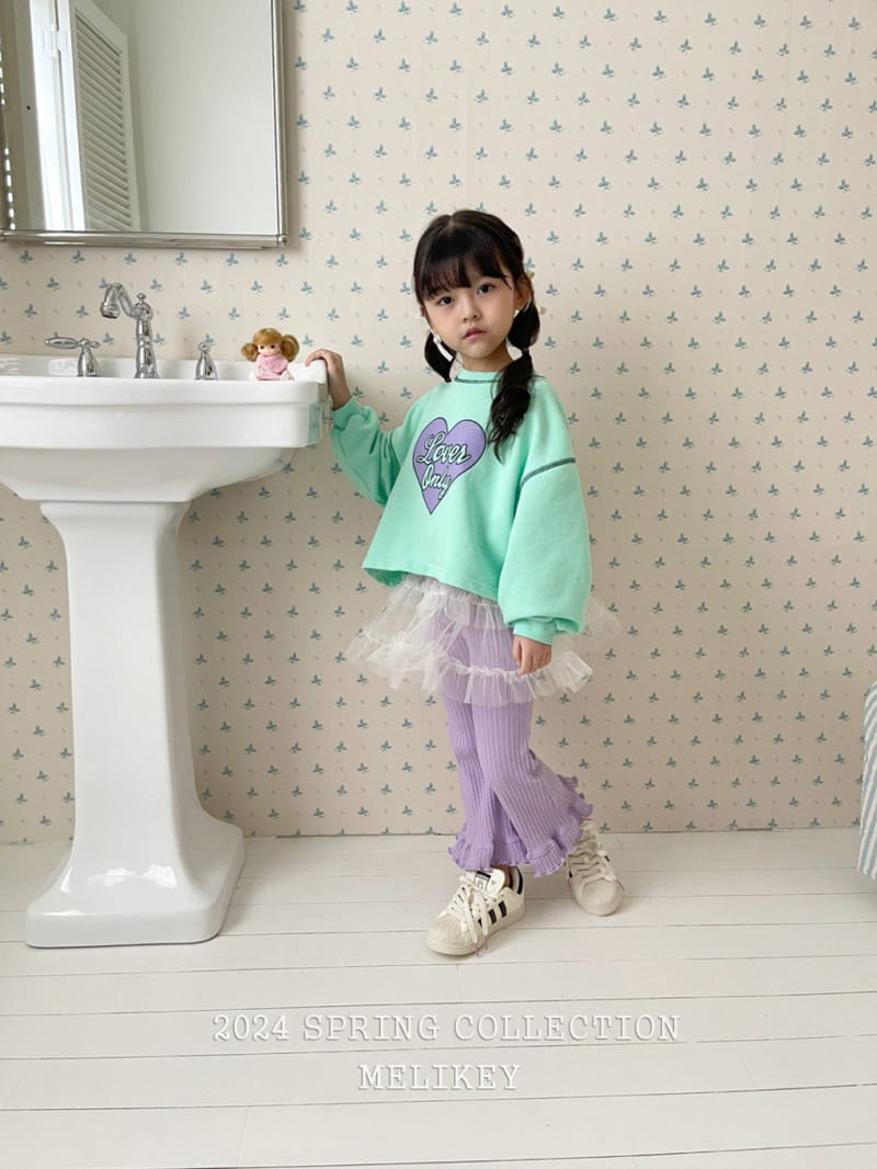 Melikey - Korean Children Fashion - #childofig - Lovey Only Sweatshirt - 11