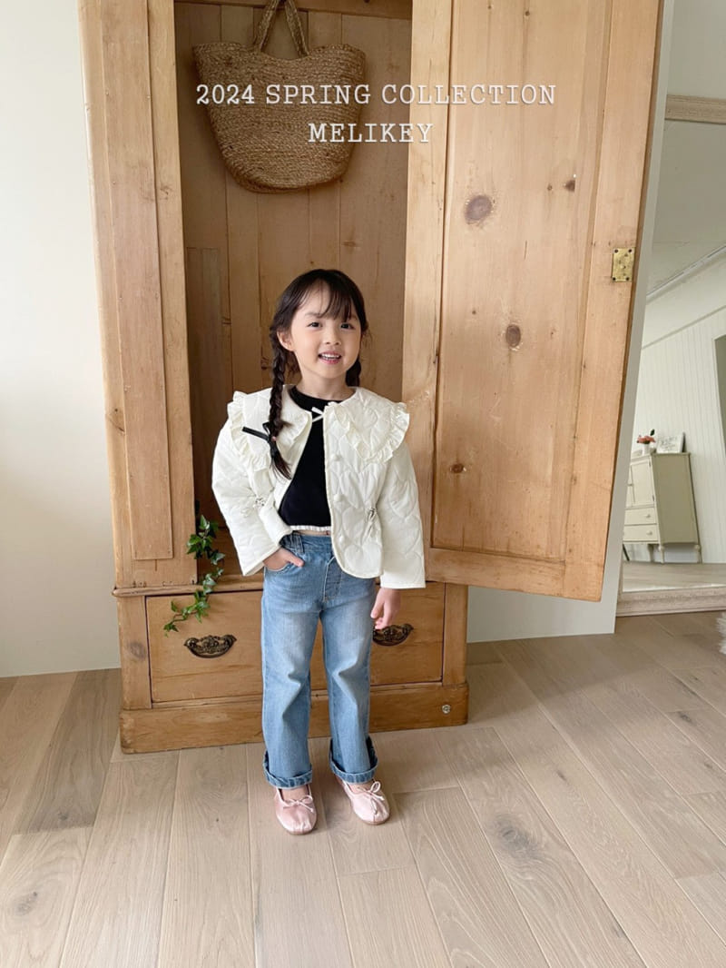 Melikey - Korean Children Fashion - #childofig - Quilted Heart Quilting Jacket - 6
