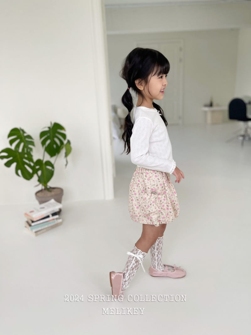 Melikey - Korean Children Fashion - #childofig - Flower Pumpkin Pocket Skirt - 3