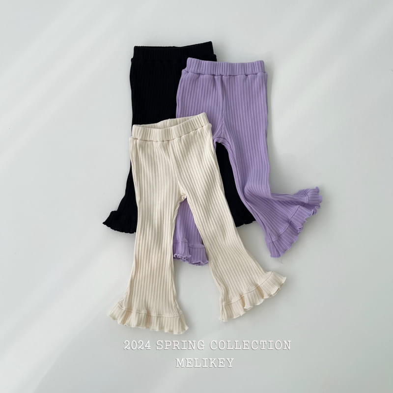 Melikey - Korean Children Fashion - #childofig - Macaroon Nalnal Boots Cut Pants