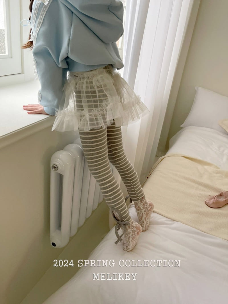Melikey - Korean Children Fashion - #childrensboutique - Ballet Core Leggings - 8