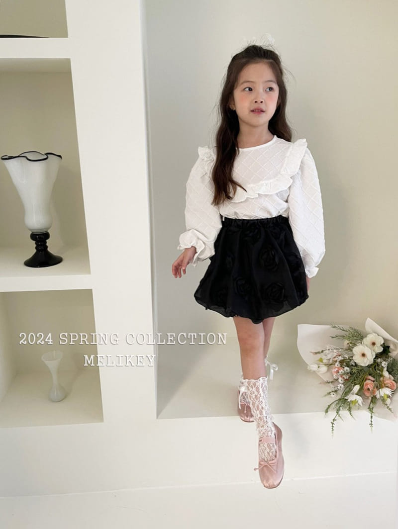 Melikey - Korean Children Fashion - #childrensboutique - Rose Pumpkin Skirt - 5
