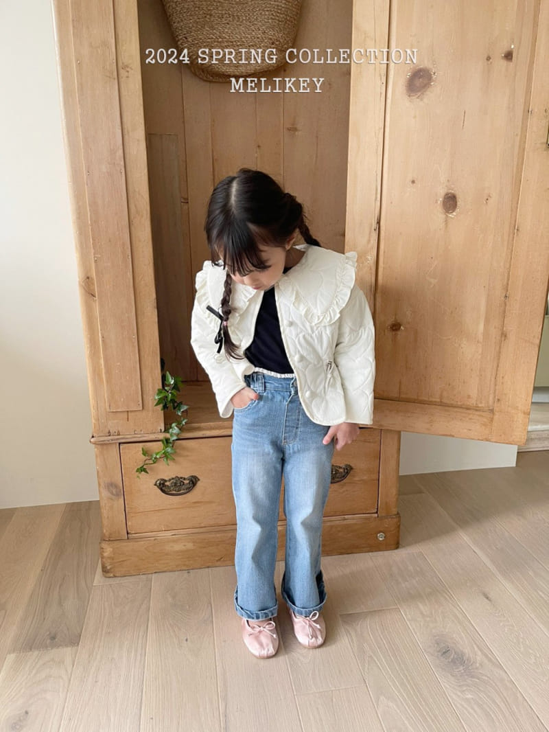 Melikey - Korean Children Fashion - #childrensboutique - Quilted Heart Quilting Jacket - 7