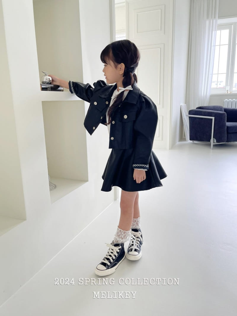 Melikey - Korean Children Fashion - #designkidswear - Red Hwyl Skirt - 2