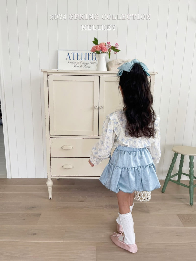 Melikey - Korean Children Fashion - #designkidswear - Shatin Ribbon Skirt - 11