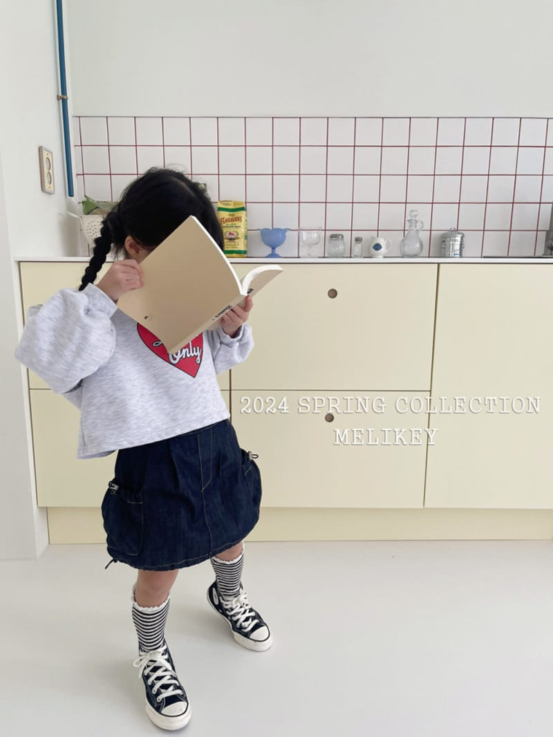 Melikey - Korean Children Fashion - #designkidswear - Denim Pumpkin Pocket Skirt - 6