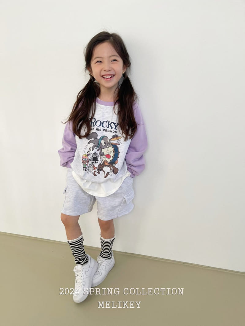 Melikey - Korean Children Fashion - #discoveringself - Roki Color Sweatshirt - 8