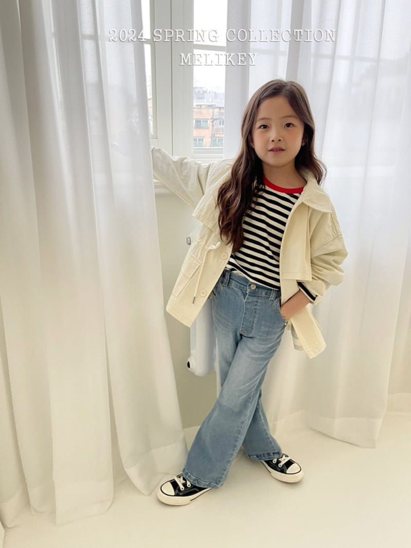 Melikey - Korean Children Fashion - #discoveringself - Dan Slit Tee - 10