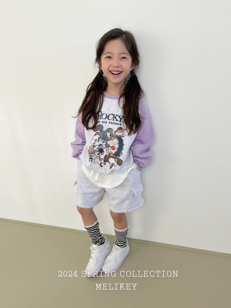 Melikey - Korean Children Fashion - #fashionkids - Roki Color Sweatshirt - 9