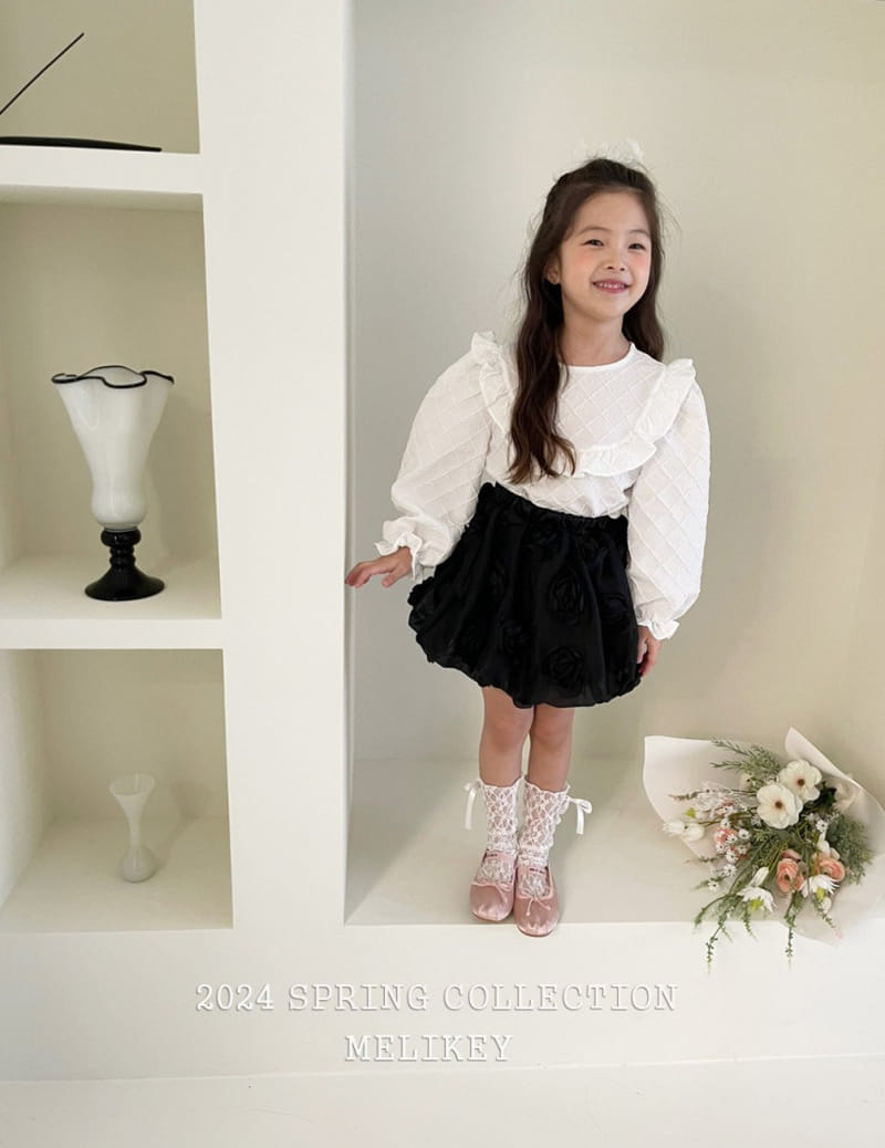 Melikey - Korean Children Fashion - #fashionkids - Rose Pumpkin Skirt - 8