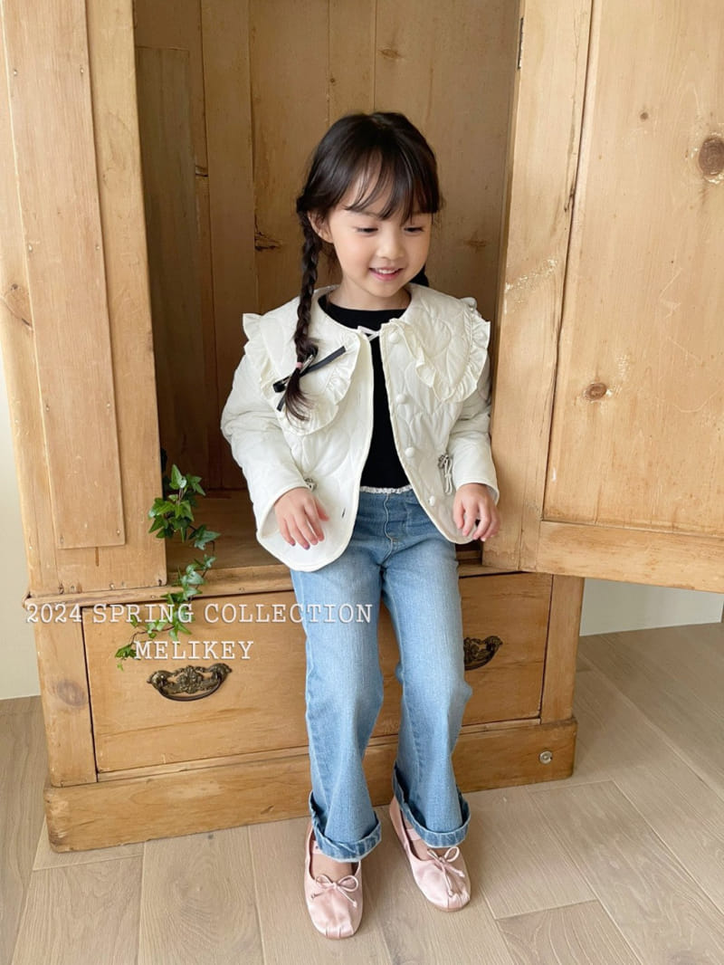 Melikey - Korean Children Fashion - #fashionkids - Quilted Heart Quilting Jacket - 10