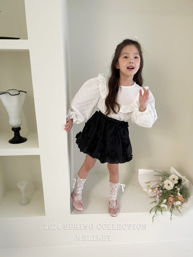 Melikey - Korean Children Fashion - #kidsshorts - Rose Pumpkin Skirt - 9