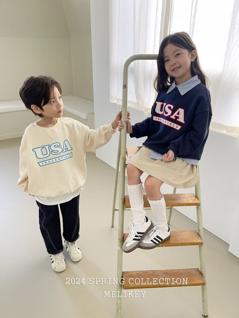Melikey - Korean Children Fashion - #kidsshorts - Label Shirt - 3