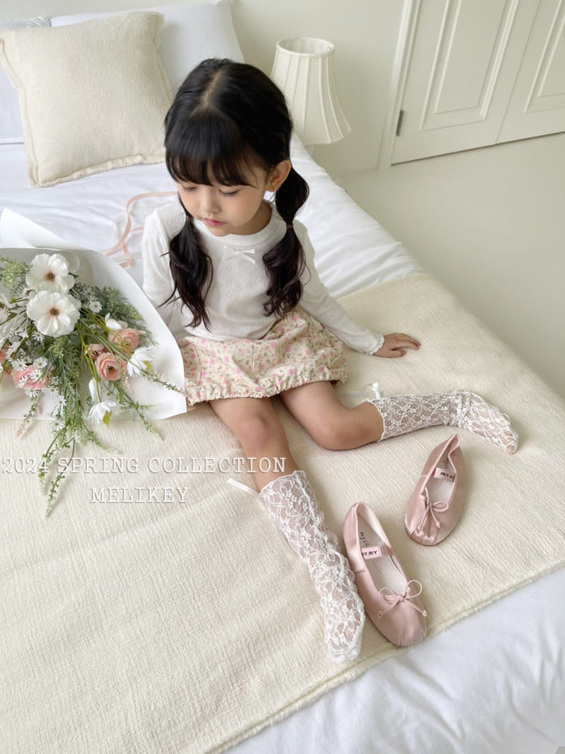 Melikey - Korean Children Fashion - #kidsshorts - Flower Pumpkin Pocket Skirt - 8