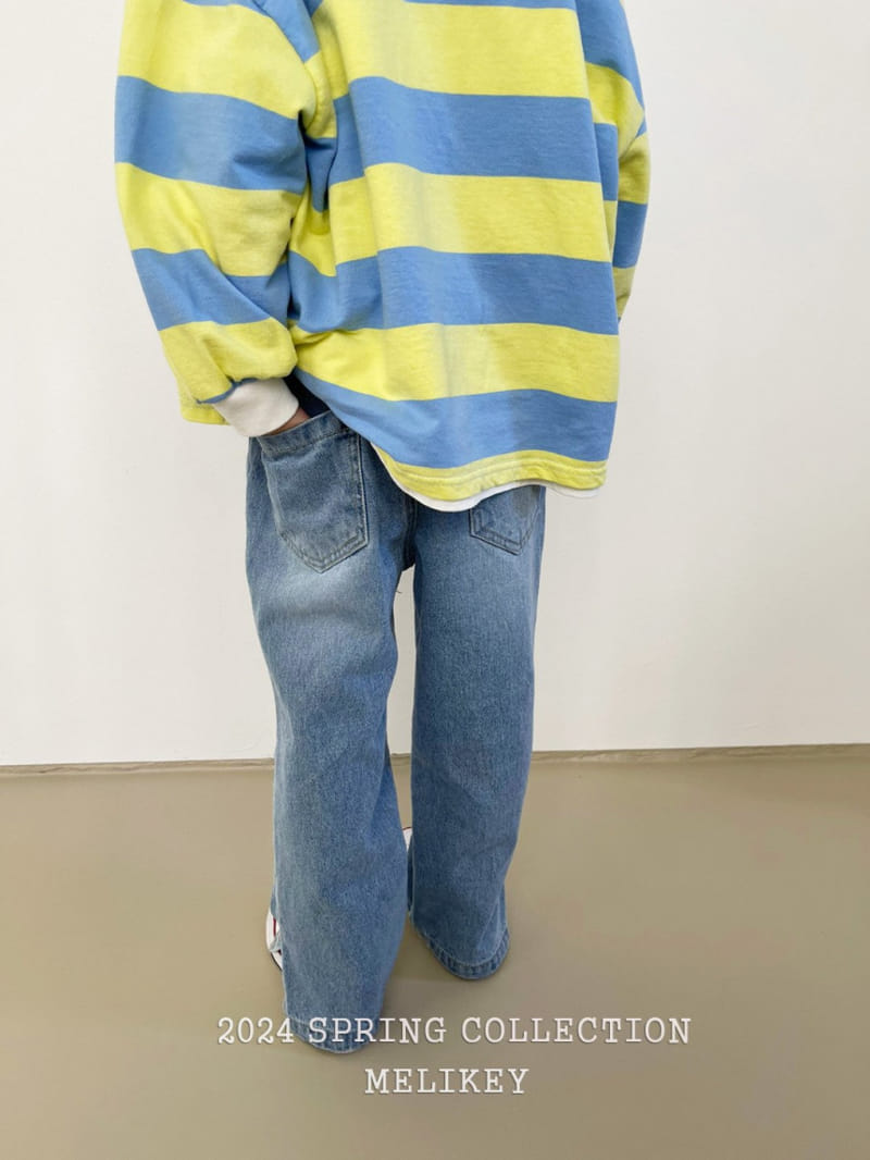 Melikey - Korean Children Fashion - #kidsshorts - Vintage Slit Pants - 7