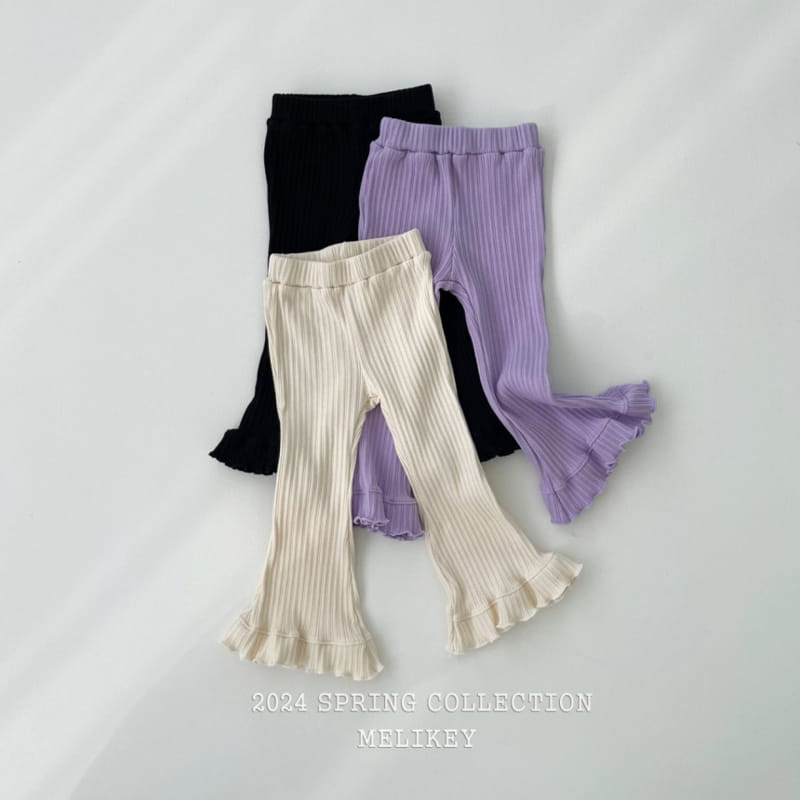 Melikey - Korean Children Fashion - #kidsshorts - Macroon Nalnal Boots Cut Pants