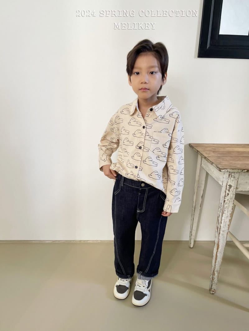 Melikey - Korean Children Fashion - #kidsstore - Normal Pants - 11