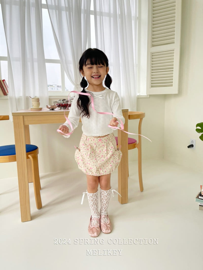 Melikey - Korean Children Fashion - #kidsstore - Flower Pumpkin Pocket Skirt - 9