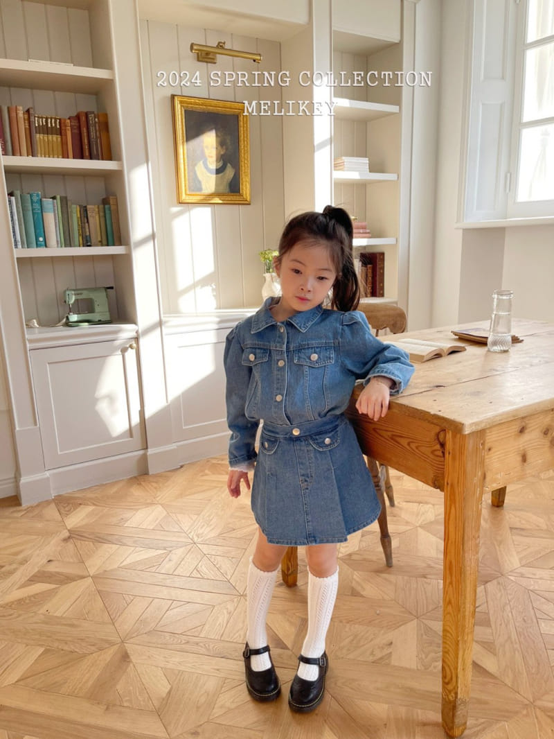 Melikey - Korean Children Fashion - #kidzfashiontrend - Circle Pocket Skirt Pants - 3