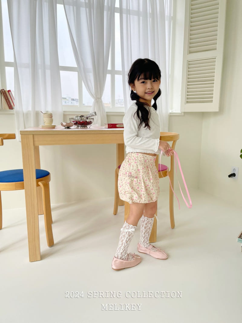 Melikey - Korean Children Fashion - #kidzfashiontrend - Flower Pumpkin Pocket Skirt - 10