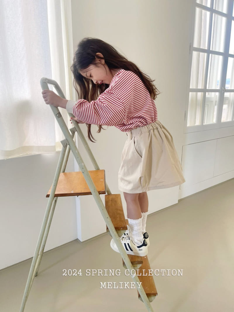 Melikey - Korean Children Fashion - #kidzfashiontrend - ST Zipper Slit Tee - 6