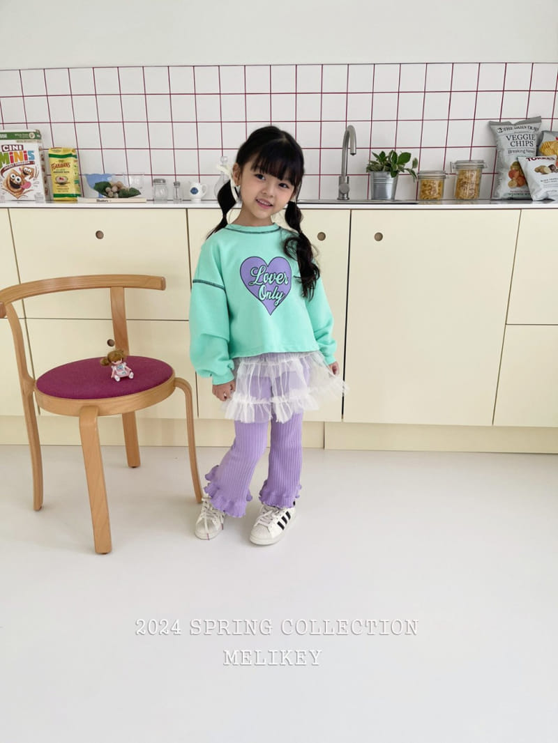 Melikey - Korean Children Fashion - #littlefashionista - Lovey Only Sweatshirt - 6