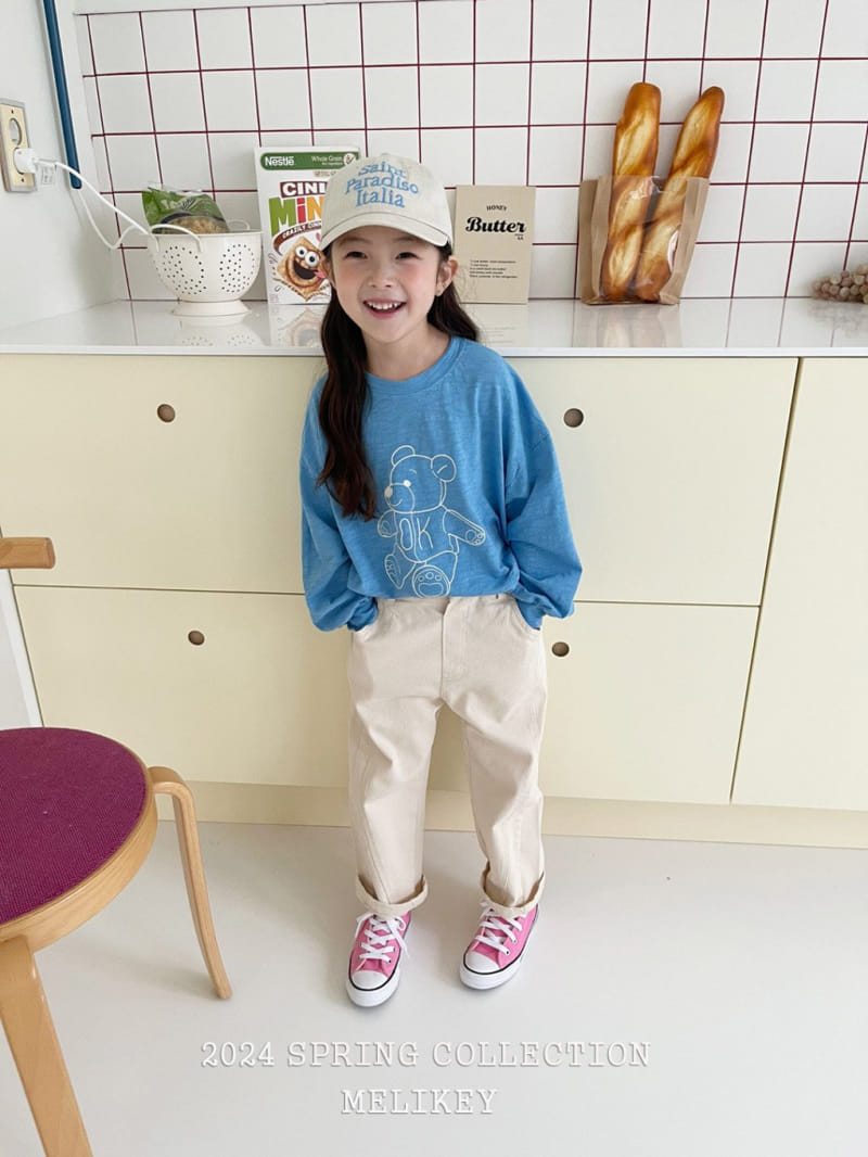 Melikey - Korean Children Fashion - #littlefashionista - OK Bear Tee - 7