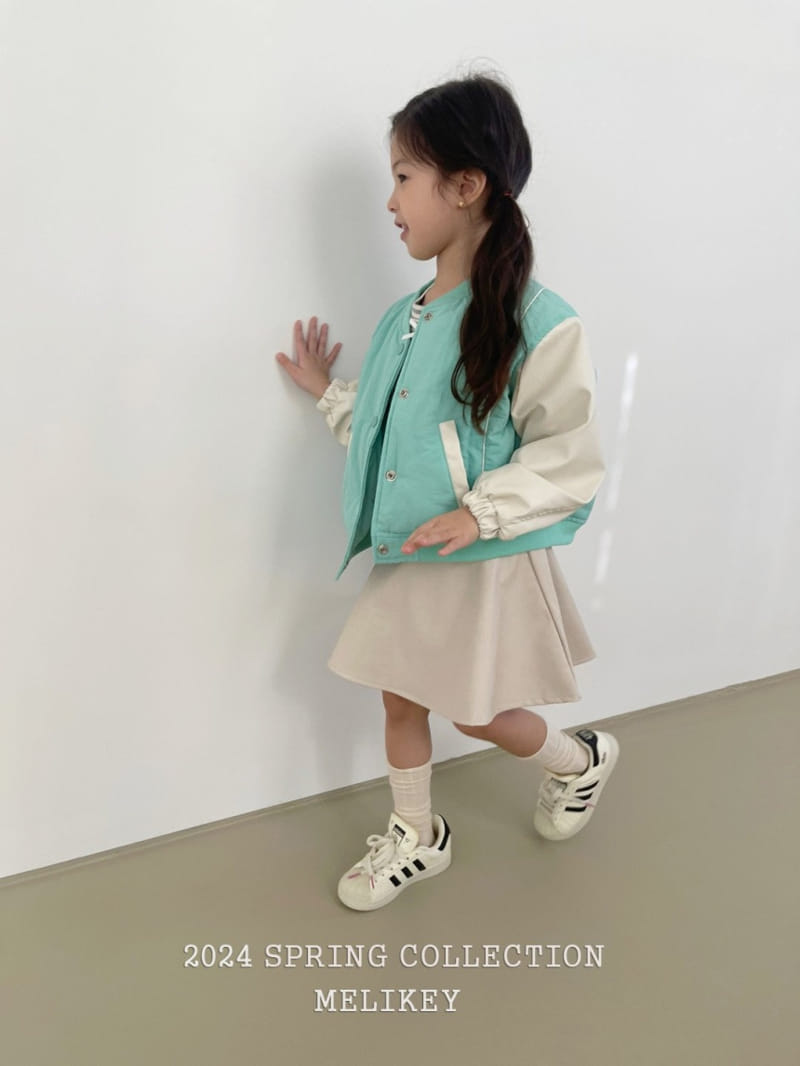 Melikey - Korean Children Fashion - #littlefashionista - Varsity Patch Jumper - 6