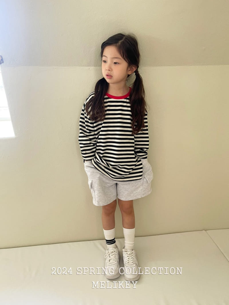Melikey - Korean Children Fashion - #magicofchildhood - Dan Slit Tee - 3