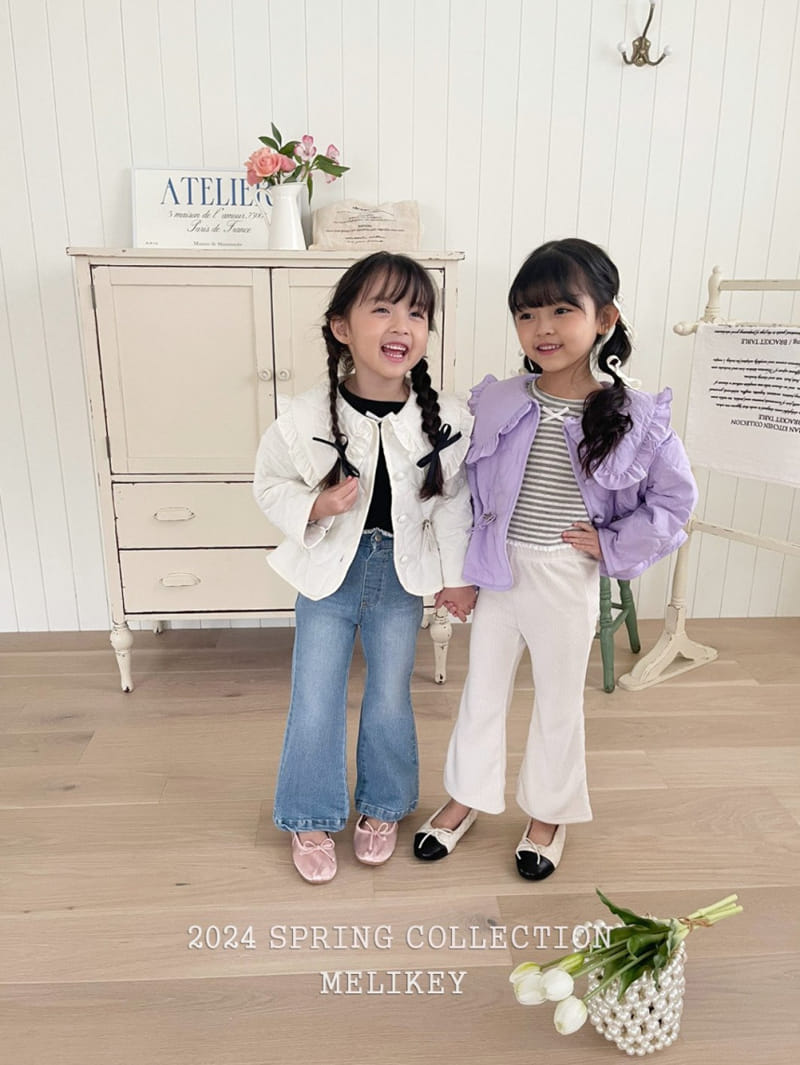 Melikey - Korean Children Fashion - #magicofchildhood - Quilted Heart Quilting Jacket - 2