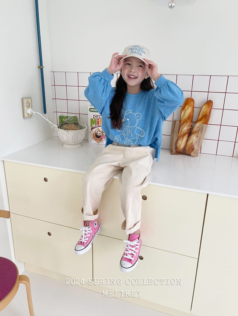Melikey - Korean Children Fashion - #magicofchildhood - OK Bear Tee - 8
