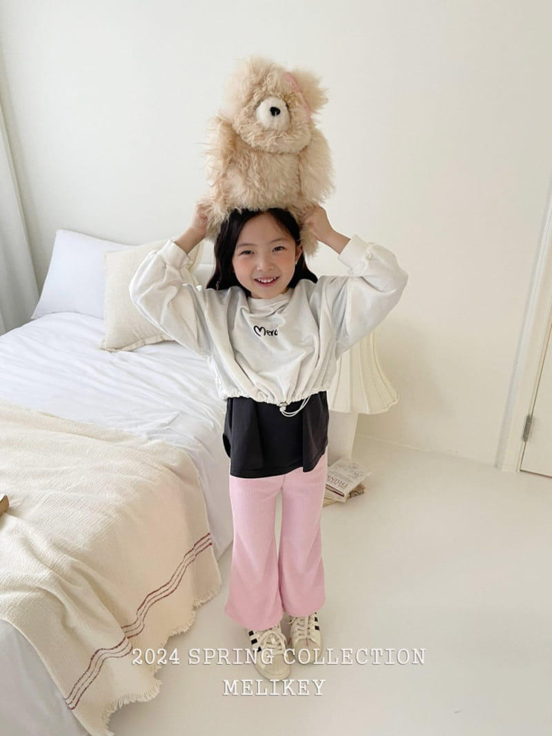 Melikey - Korean Children Fashion - #magicofchildhood - Merci Heart Sweatshirt - 5