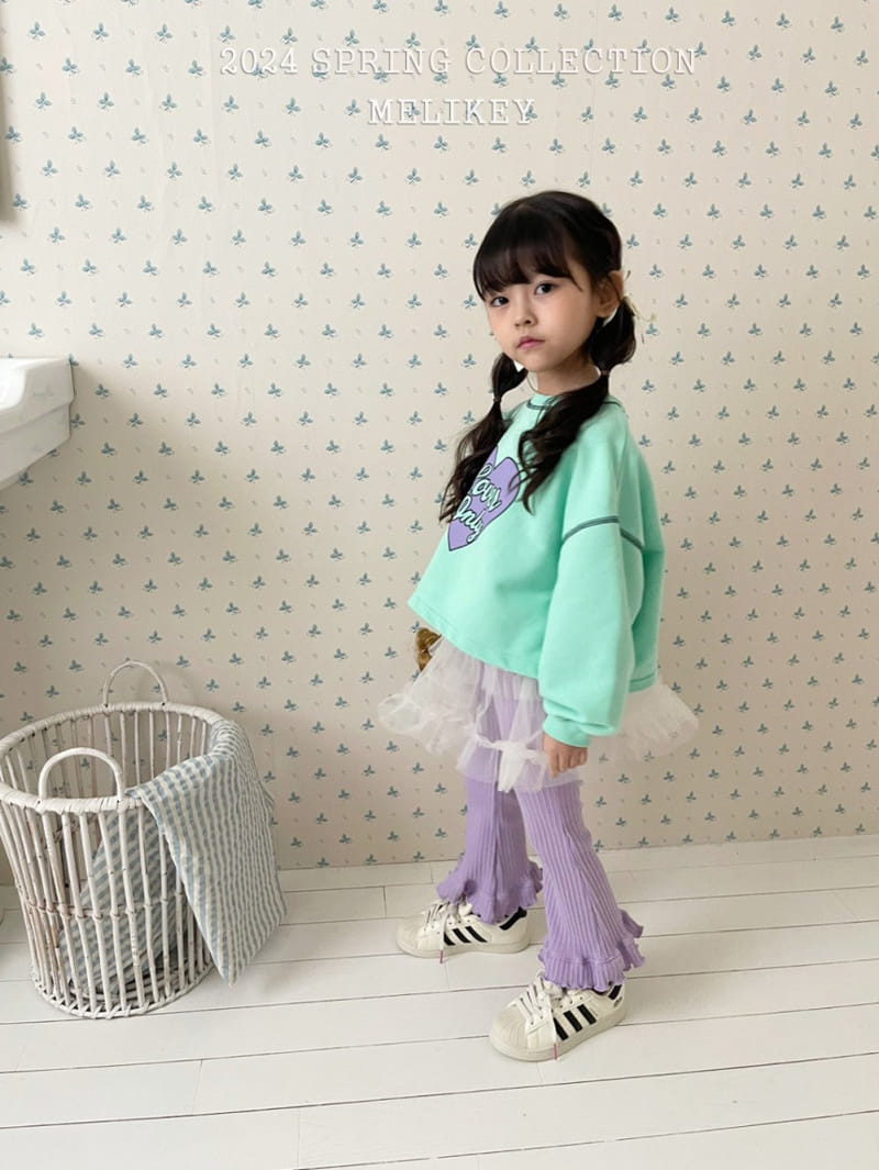 Melikey - Korean Children Fashion - #minifashionista - Lovey Only Sweatshirt - 8