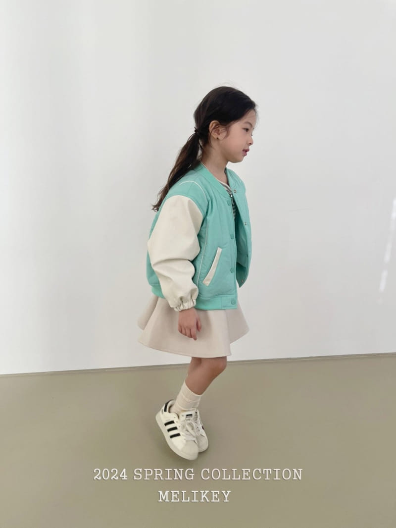 Melikey - Korean Children Fashion - #minifashionista - Varsity Patch Jumper - 8