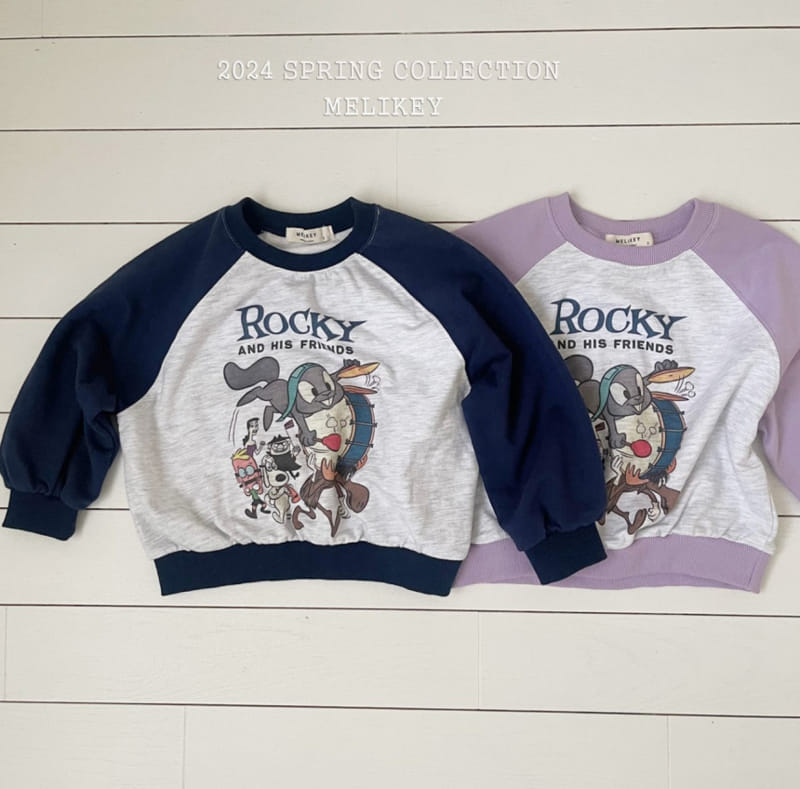 Melikey - Korean Children Fashion - #prettylittlegirls - Roki Color Sweatshirt