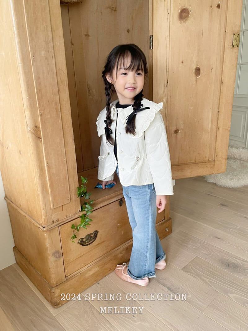 Melikey - Korean Children Fashion - #minifashionista - Quilted Heart Quilting Jacket - 4