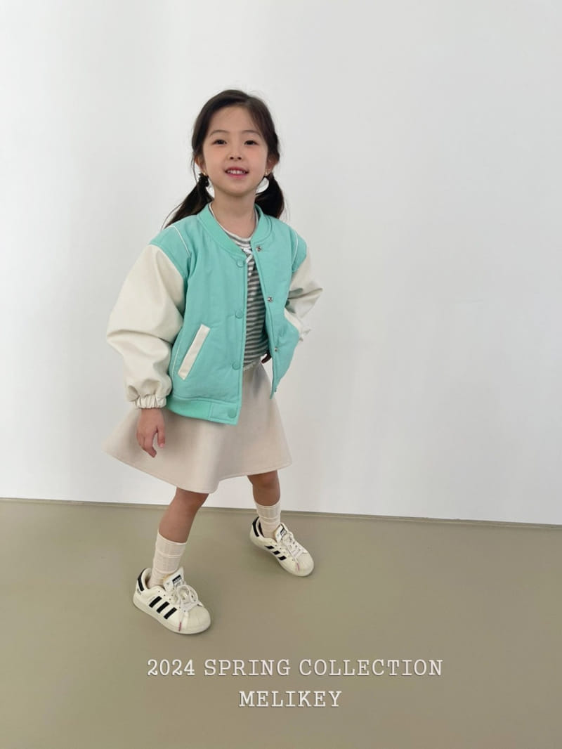 Melikey - Korean Children Fashion - #prettylittlegirls - Varsity Patch Jumper - 9