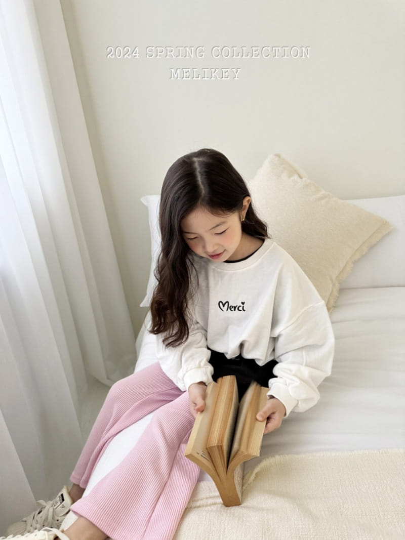 Melikey - Korean Children Fashion - #stylishchildhood - Merci Heart Sweatshirt - 10