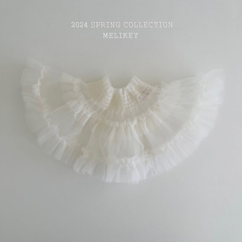 Melikey - Korean Children Fashion - #toddlerclothing - Romance Sha Kang Kang Skirt